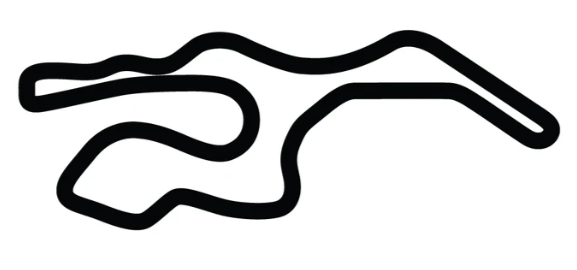 Sonoma Raceway/Infineon full course Decal
